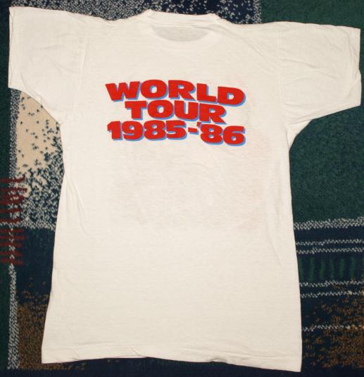 Vintage 1985 HEART World Tour Concert T-Shirt Original 80s