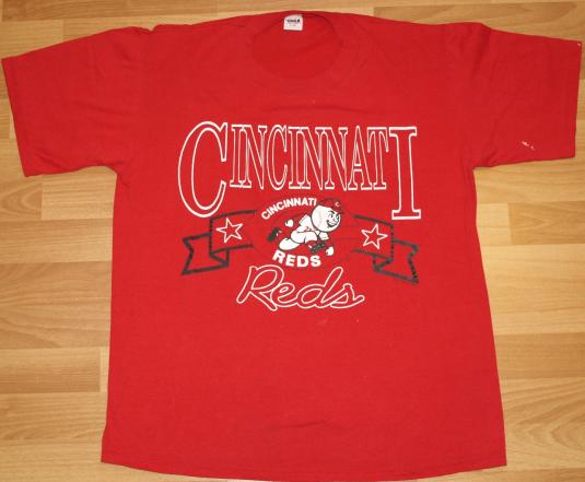 Vintage 1980s Cincinnati Reds Baseball T-Shirt