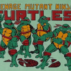 Vintage TMNT Teenage Mutant Ninja Turtles Comic T-Shirt ORIG