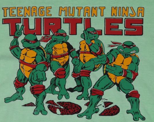 Vintage Teenage Mutant Ninja Turtles Characters T-Shirt, Ninja Turtles  Shirt, Ni