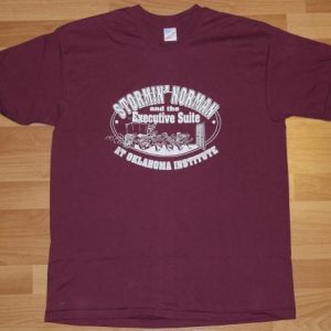 Vintage 1980s Stormin Norman Oklahoma Cowboy T-Shirt