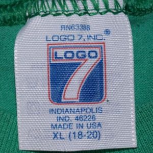 Vintage 1980's BOSTON CELTICS NBA Logo 7 T-Shirt Basketball