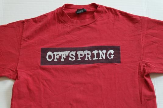 Vintage 1990s The Offspring Concert Tour T-Shirt Red | Defunkd
