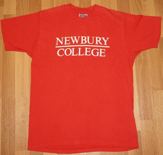 Vintage 1980s Newbury College Massachusetts T-Shirt