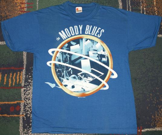 Vintage 1986 Moody Blues Concert Tour T-Shirt