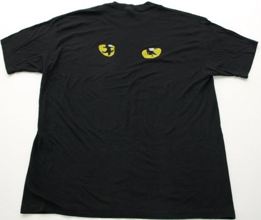 Vintage 1980s Broadway CATS Musical T Shirt