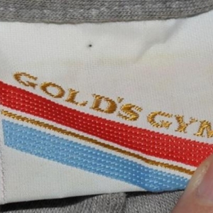 Vintage 1980s GOLDS GYM Grey Super Soft T-Shirt