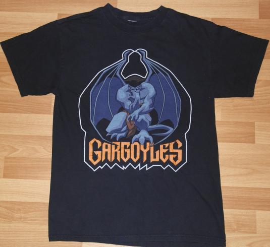 Vintage 1990s GARGOYLES GOLIATH TV Show Cartoon T-Shirt