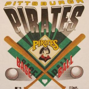 Vintage Pittsburgh Pirates MLB Baseball Logo T-shirt