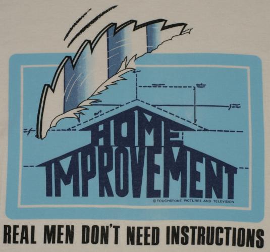 Vintage 1990s Standley Desantes HOME IMPROVEMENT TV Shirt