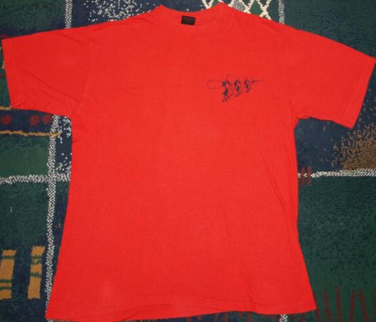 Vintage Oregon Foosball Association T-Shirt 1980s
