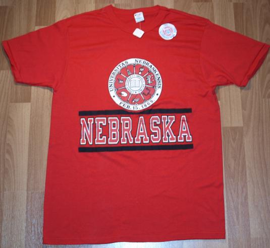 University of Nebraska Dead Stock Champion T-Shirt 1980s