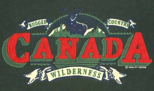 Vintage Rugged Country Canada Wilderness T-Shirt
