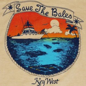 Vintage 1980s Key West Florida Marijuana Pot T Shirt