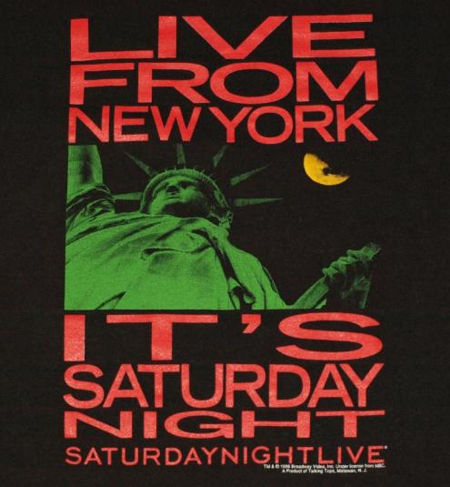 Vintage 1990s SNL Saturday Night Live 1996 TV T-Shirt