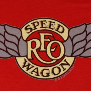 VIntage 1980s REO Speedwagon Red Logo T-Shirt