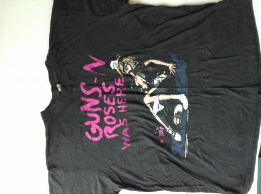 1987 “Guns N Roses Was Here”T-shirt