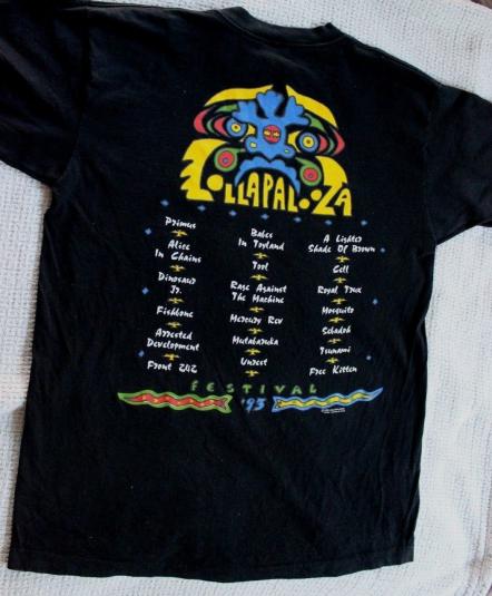 Lollapalooza 1993 tour shirt