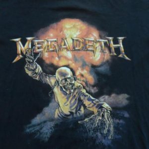 Vintage Megadeth Tour shirt