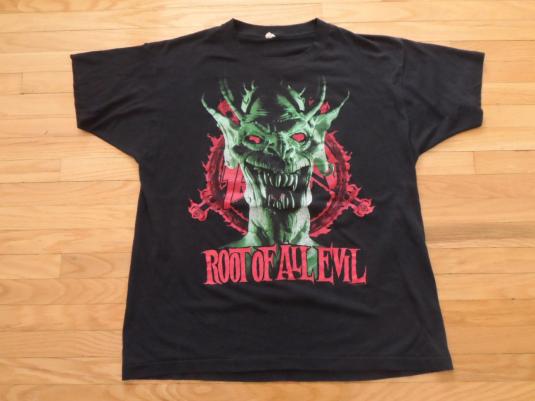 Slayer vintage tour shirt 1988