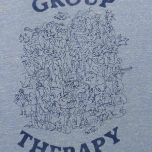 GROUP THERAPY Marciuliano ORGY SEX SOFT RINGER T-SHIRT