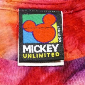 VINTAGE MICKEY MOUSE DISNEY TIE DYE HIPPIE T-SHIRT
