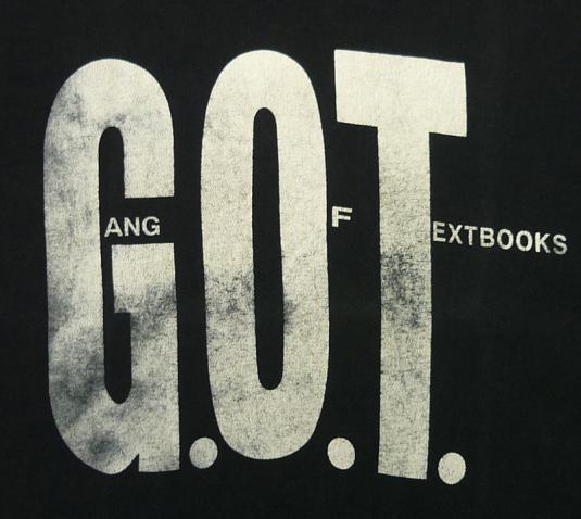 90'S GANG OF TEXTBOOKS UNDERGROUND HIP HOP RAP T-SHIRT