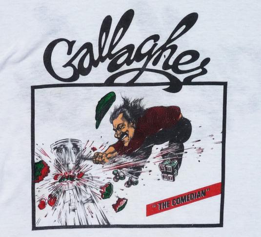 VINTAGE 80’S GALLAGHER THE COMEDIAN T-SHIRT