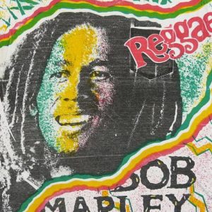 VINTAGE 80'S BOB MARLEY JAMAICA REGGAE T-SHIRT