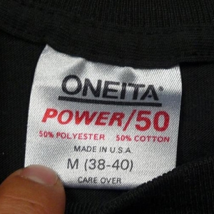 Vintage Oneita T-Shirt Tags | Brand