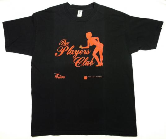 VINTAGE THE PLAYERS CLUB MOVIE HIP-HOP ICE CUBE T-SHIRT