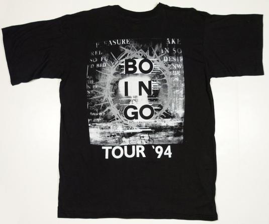 VINTAGE OINGO BOINGO 1994 CONCERT TOUR T-SHIRT