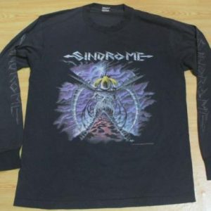 Vintage T-Shirt Long Sleeve Heavy Metal Sindrome Demo