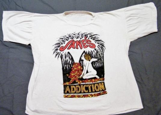 Vintage 90’s Jane’s Addiction XXX Records Rock Tour T-Shirt