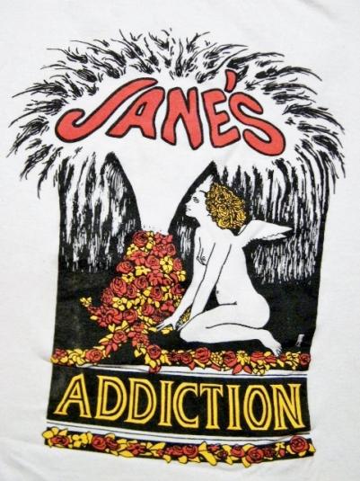 Vintage 90’s Jane’s Addiction XXX Records Rock Tour T-Shirt
