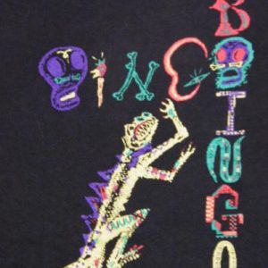 Vintage 1985 OINGO BOINGO Dead Man's Party Punk Tour T-Shirt