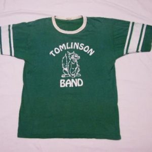 Vintage 80's Tomlinson Middle School Wolves Band T-Shirt