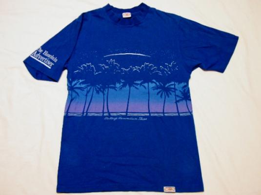 Vintage 1986 Hawaiian Halley’s Comet Crazy Shirts T-Shirt