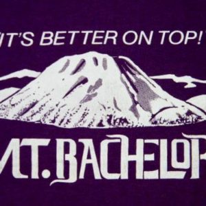 Vintage Mt. Bachelor "It's Better On Top" Skiing T-Shirt