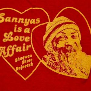 Vintage 80's Bhagwan Shree Rajneesh Rajneeshpuram OR T-Shirt