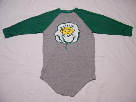 Vintage 1981 Baylor University Cotton Bowl Football T-Shirt