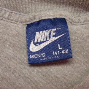 Vintage Nike 1984 Cascade Run Off Race T-Shirt Blue Tag