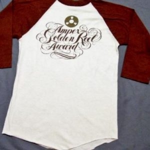 Vintage 80's Ampex Golden Reel Music Award Jersey T-Shirt