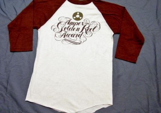 Vintage 80’s Ampex Golden Reel Music Award Jersey T-Shirt