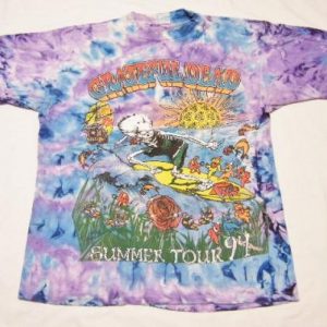 Vintage 1994 Grateful Dead Summer Tour Rock Concert T-Shrit