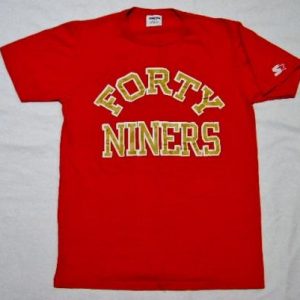 Vintage 80's 49ers San Francisco Forty Niners Starter Shirt