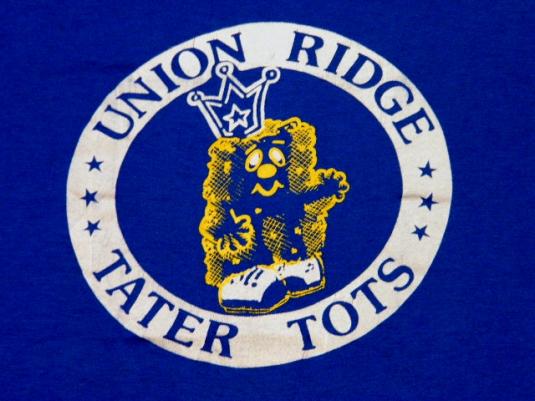 Vintage 80’s Union Ridge Tater Tots T-Shirt Super Cute