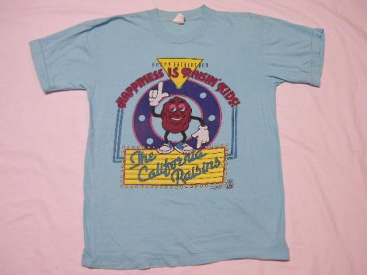 Vintage 80’s California Raisins Happy Fathers Day T-Shirt