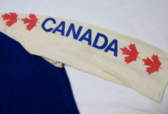 Vintage 1980’s Canada Maple Leaf Jersey T-Shirt
