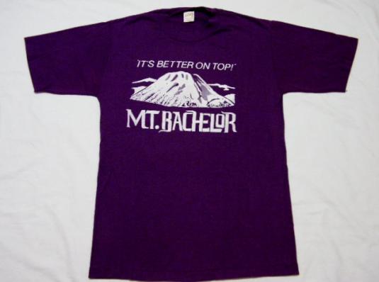 Vintage Mt. Bachelor “It’s Better On Top” Skiing T-Shirt